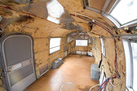 Timeless Airstream Interior Restoration Of A 1968 Safari 22