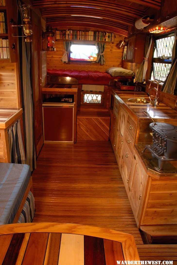 Handmade Truck Camper With A Yacht Like Interior