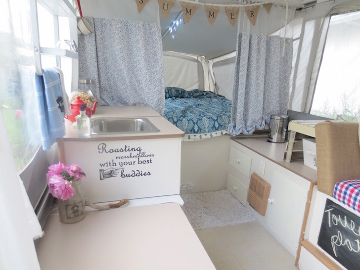 How To Renovate A Pop Up Trailer For Under 100