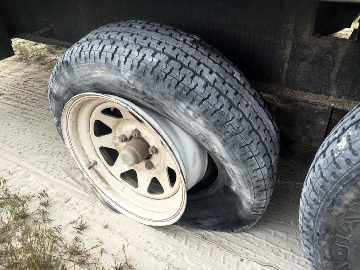 How To Change Flat Tire On Travel Trailers