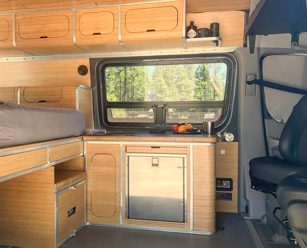 DIY Kitchen Pod For Camper Van Conversions - Do It Yourself RV Sprinter Van Kitchen Kit Diy Camper Van Conversion Kits