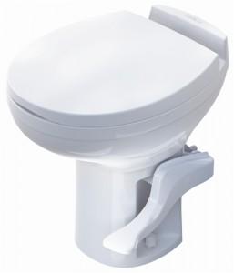Thetford Aqua Magic Residence Commode RV Toilet 42169 Hi Profile White by Thetford