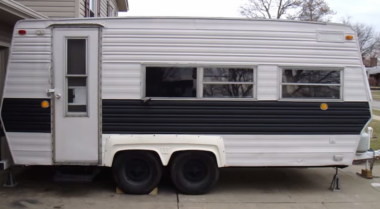 travel trailer renovation