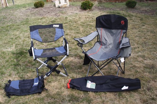 PICO chair set up in the field