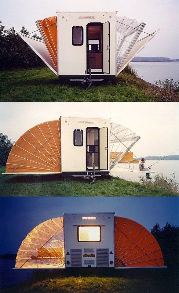 unique slideouts on this camper