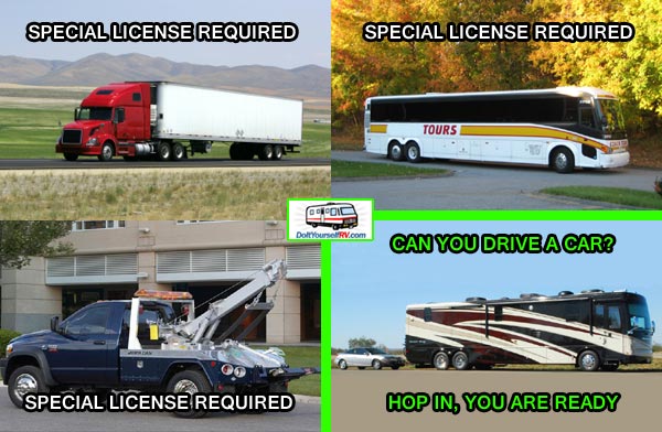 Funny RV: Any Driver's License Will Do