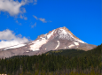 see mount hood on a clear day