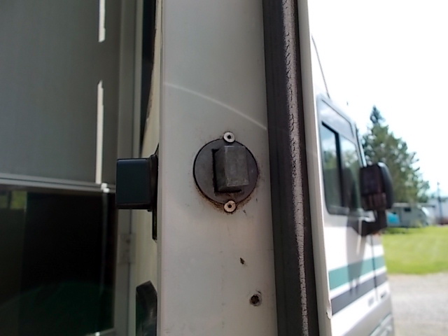 deadbolt lock on an rv