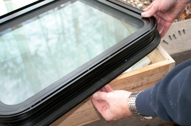 How to replace fogged double-paned RV windows
