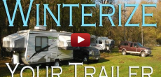 How to winterize your trailer