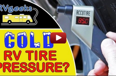Why you should take tire pressure readings when your tires are cold