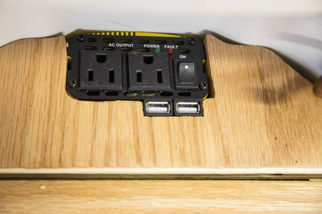 Electrical outlet with USB ports