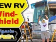 How to replace an RV windshield on a Class A motorhome
