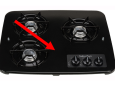 Fix a chip in porcelain cooktop