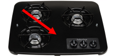 Fix a chip in porcelain cooktop