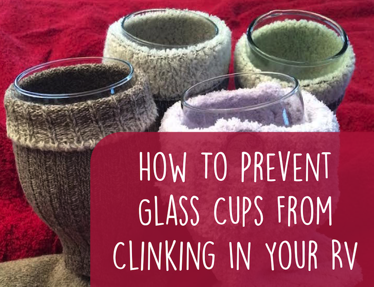 Prevent glasses from clinking