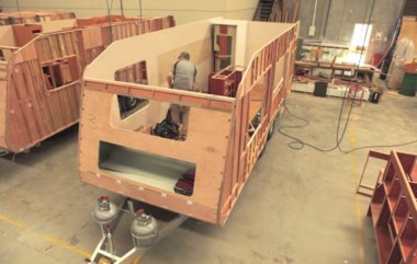 Time lapse build of Concept Carvans camper