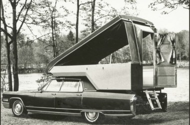 Vintage Cadillac DIY camper