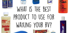 Best product for waxing an RV