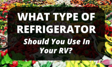 RV refrigerator