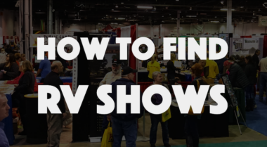 How to find RV shows