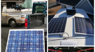 Installing RV solar power