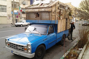 Iranian makes truck camper