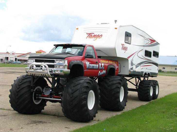 Monster truck RV