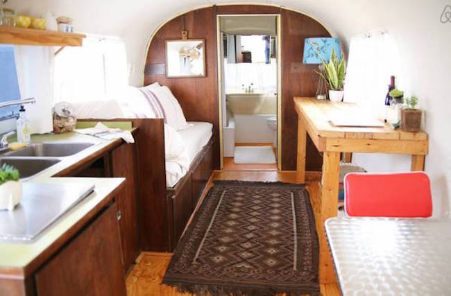 Vintage Airstream makeover