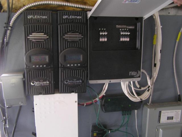 Solar panel charge controller