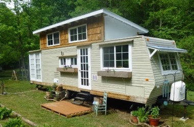 Travel trailer tiny house