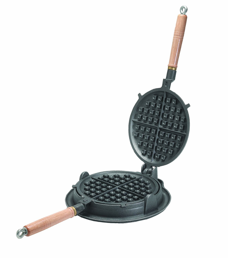 cast iron waffle iron