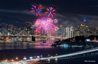 Fireworks in San Francisco