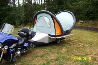 Ultralight pop up tent trailer