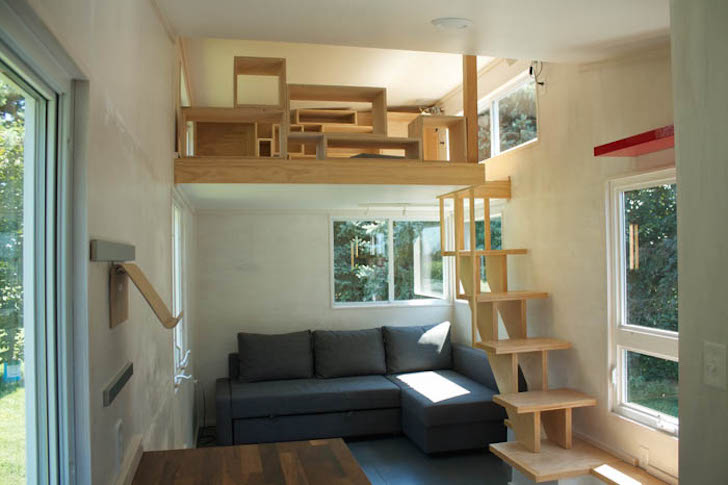 Loft and stairs