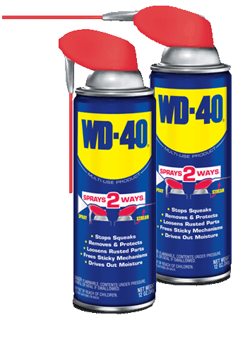 clean your RV with WD-40