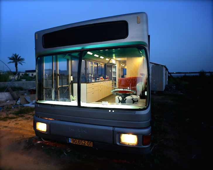 Transit bus after renovation