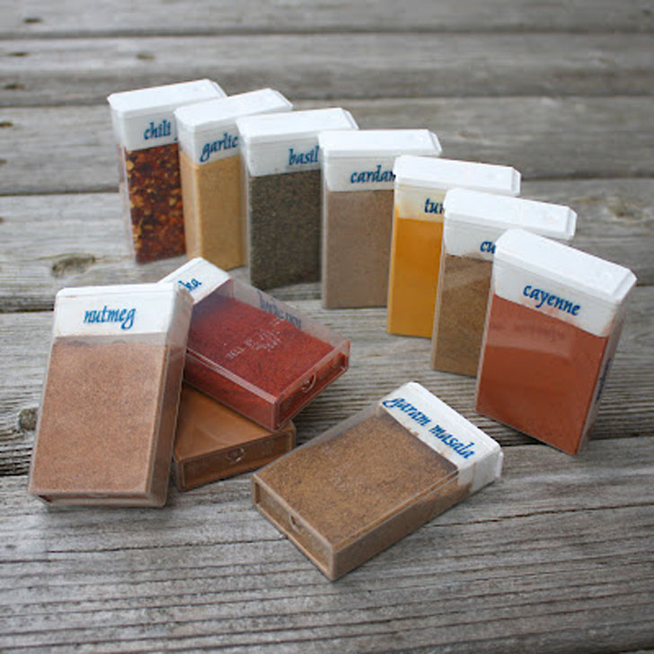 tic tac spice containers