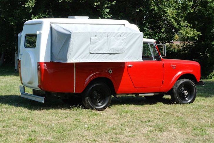 Scout camper with fold outs