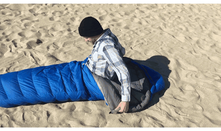 Zipperless-sleeping-bag-system