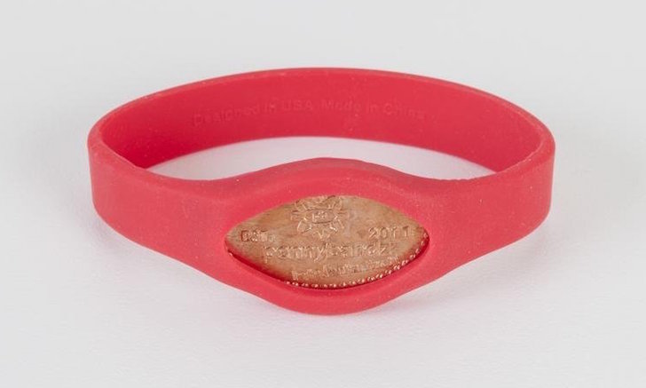 Elongated penny bracelet