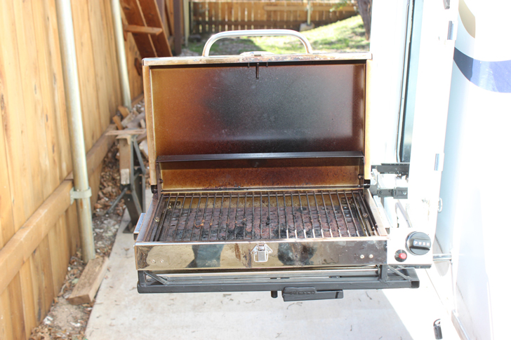 fold out grill