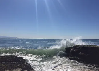 Ocean in Central California