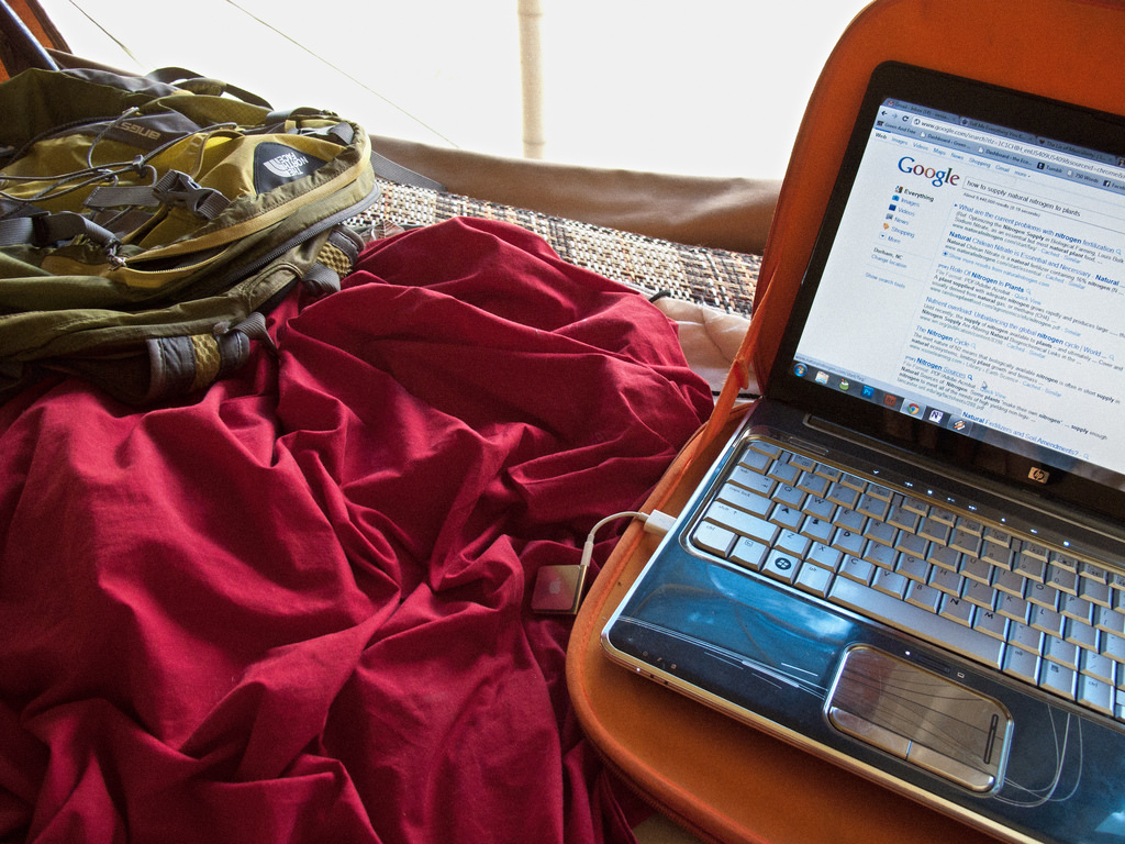 All you need is a laptop and WiFi. Photo by Vanessa Hernandez/Flickr