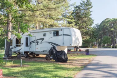 RV campground in Texas