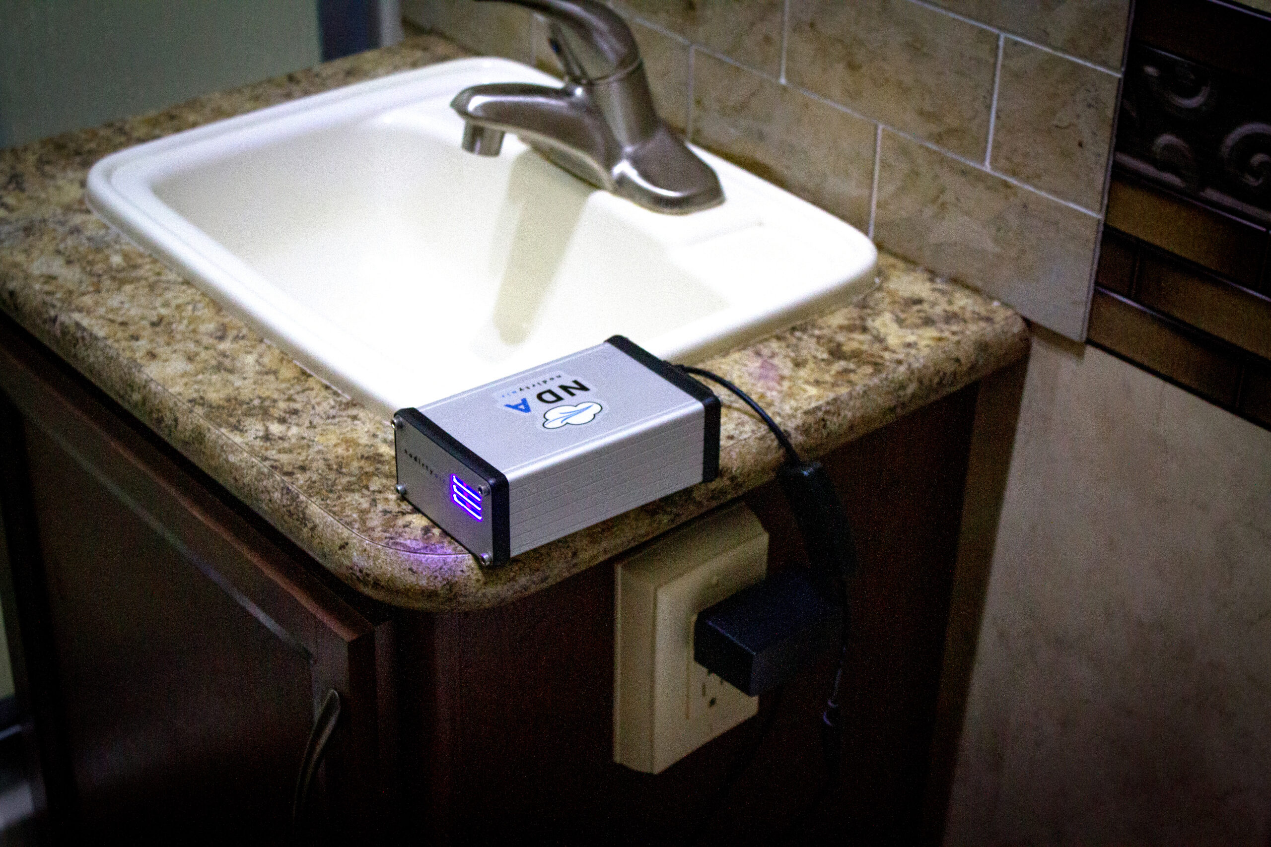 An NDA mobile is small enough to fit in your bathroom.