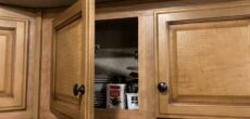 RV cabinet door needing RV cabinet latches