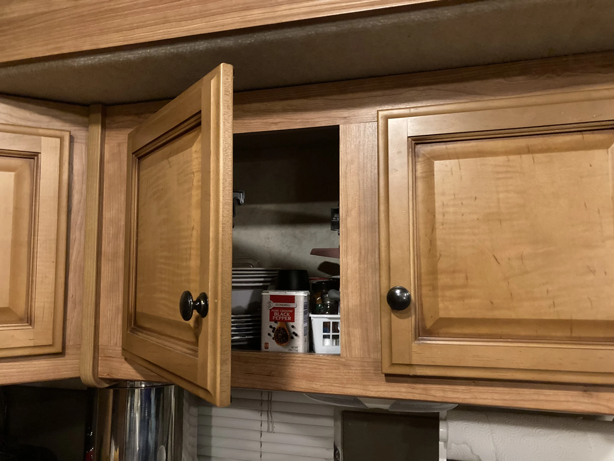 RV cabinet door needing RV cabinet latches