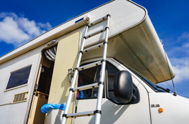 cleaning mildew off RV exterior surfaces