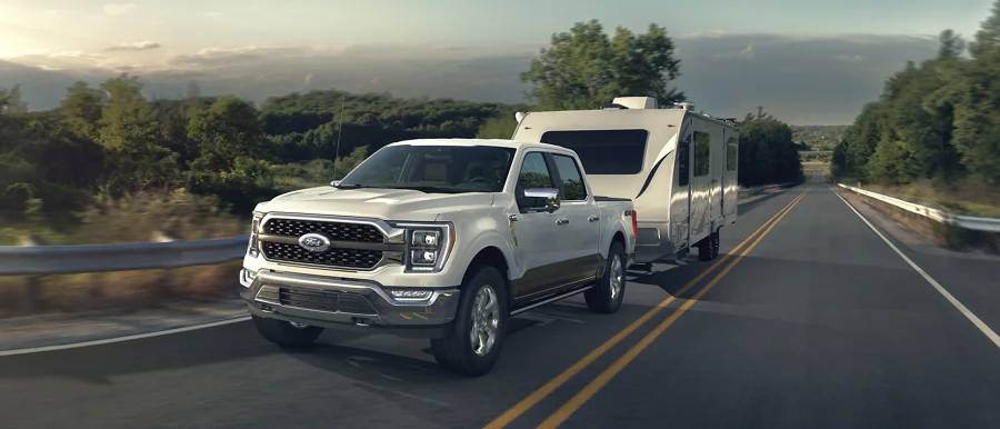 ford f-150 - one of the best vehicles for towing a travel trailer